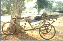 Sovende rickshawfyr